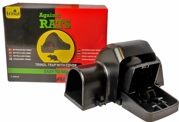 Trinol Rat Trap with cover